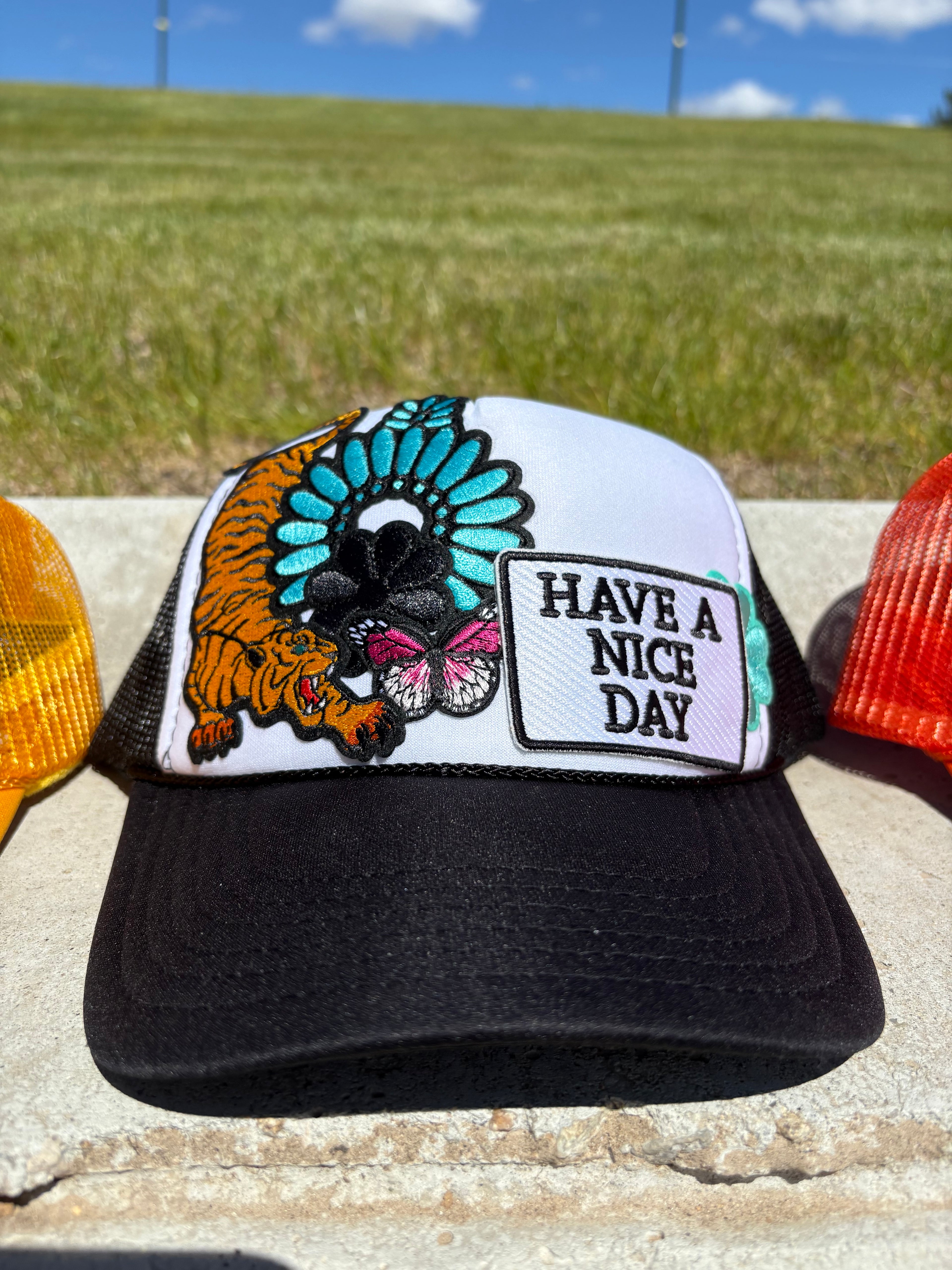 Have a nice day trucker hat