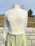 Lace Blouse White