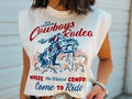 Cowboys rodeo muscle tank top