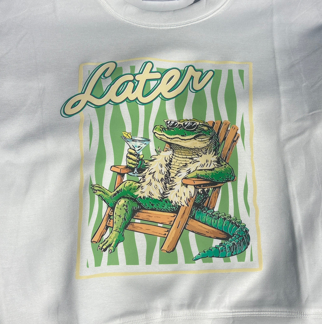 Later Gator Scuba Crewneck
