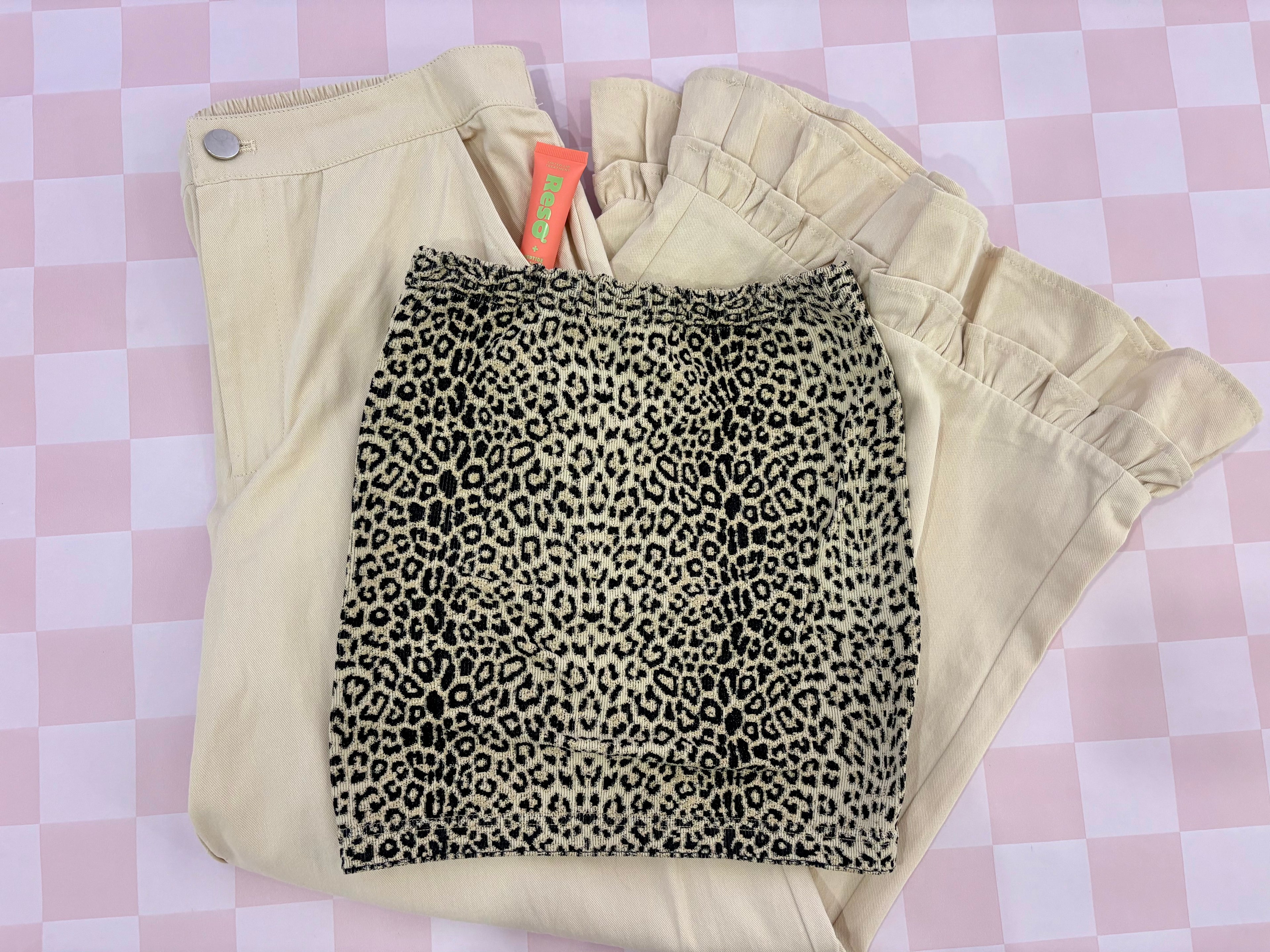 Leopard tube top