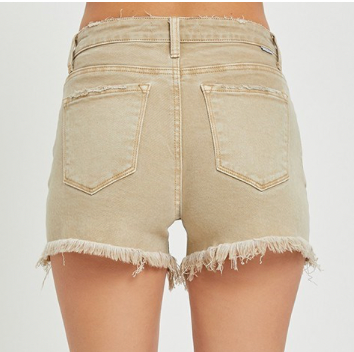 Risen shorts- frayed hem