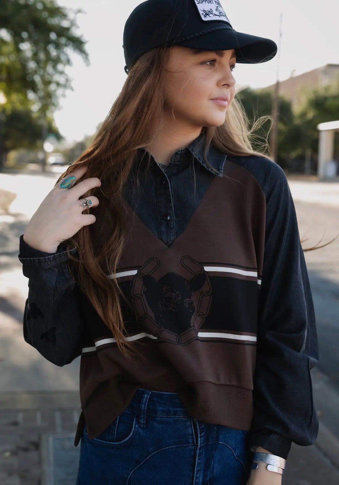 Call ‘em home angus top