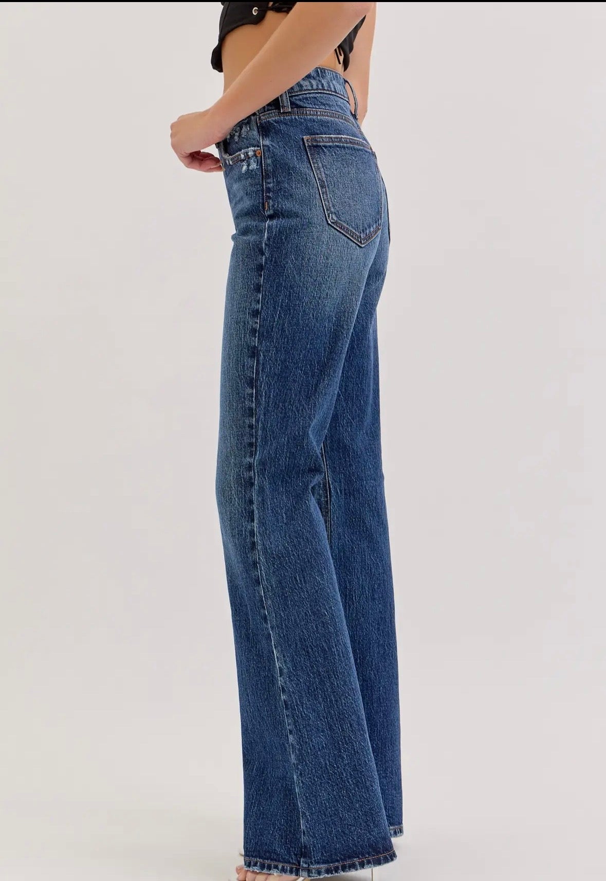 Kendrick relaxed flare jeans
